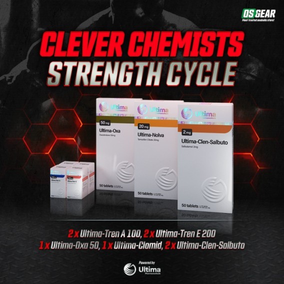 Clever Chemists Strength Cycle Ultima Pharmaceuticals