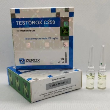 Testorox C250 amps Zerox Pharmaceuticals