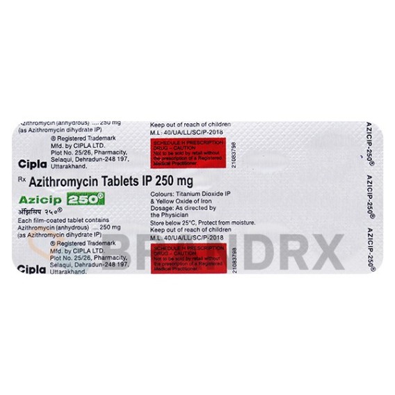 Azicip 250 mg Cipla