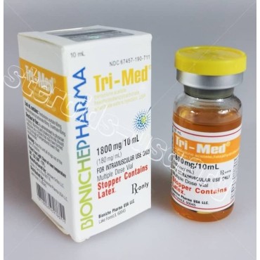Tri-Med Bioniche Pharmacy (3 Trenbolones) 10ml (180mg/ml) Bioniche Pharmaceuticals