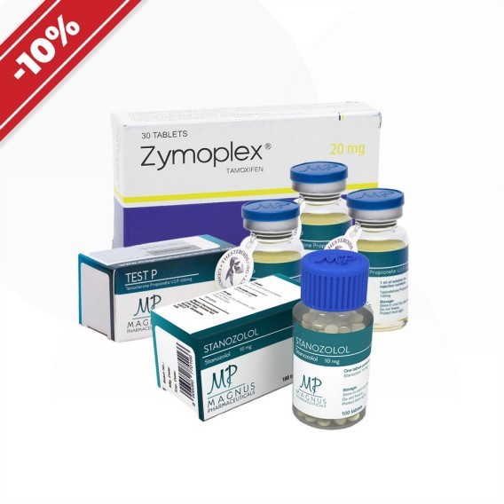 Drying course. Winstrol + Testosterone